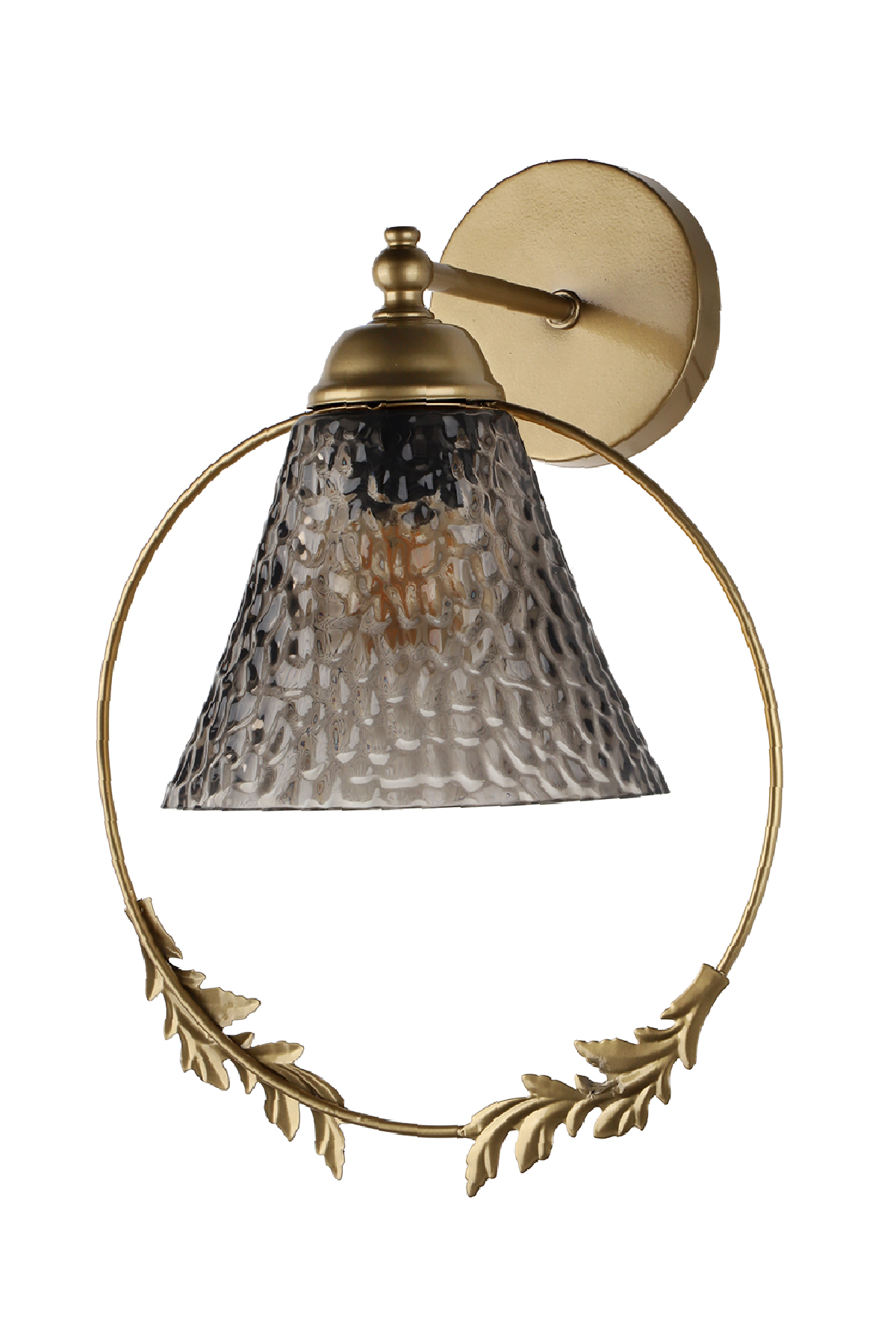 Lutuf Wall lamp Antique,Smoked